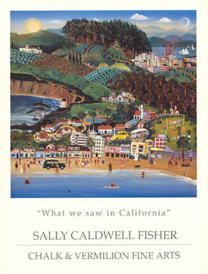 1007674 WHAT WE SAW IN CALIFORNIA  Poster