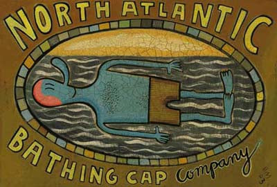 Atlantic Bathing Cap Small Giclee on Paper s/n