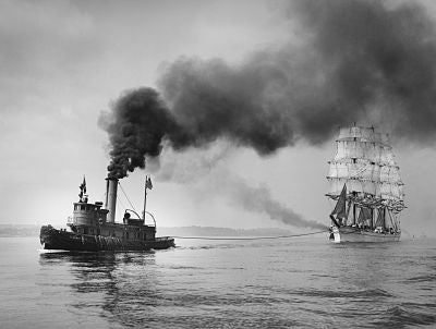 TUSITALA Under Tow, 1925