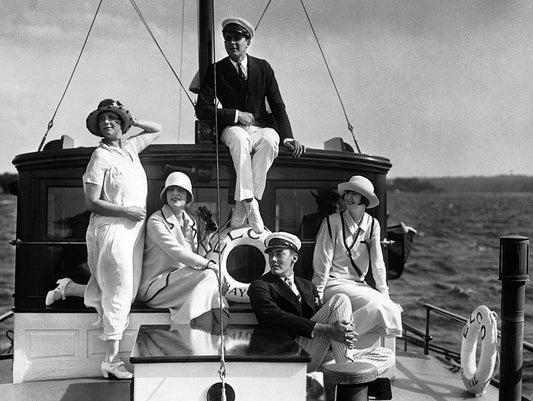 Models on the Deck of an Elco, 1926