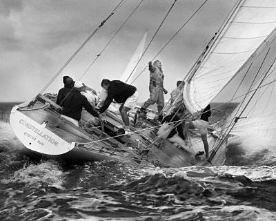 CONSTELLATION, New York Yacht Club Cruise, 1964