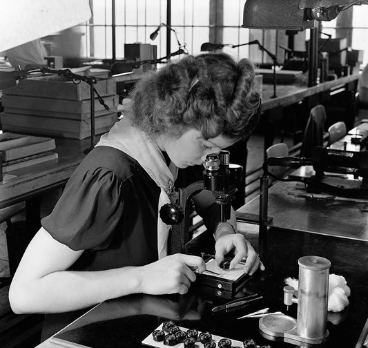 Woman and a Microscope, 1938