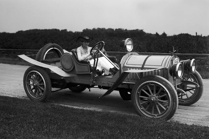 Woman at the Wheel, 1917