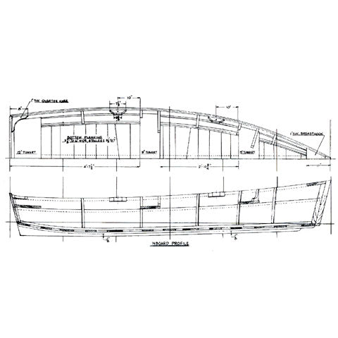 Noank Sharpie-Skiff (12' 0”)