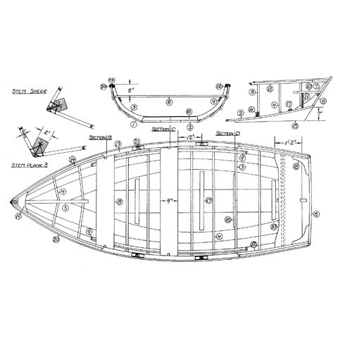 FAT BOAT, Dory-Skiff by Gardner