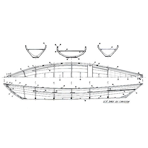 McGee Island, Swampscott Dory by Chaisson