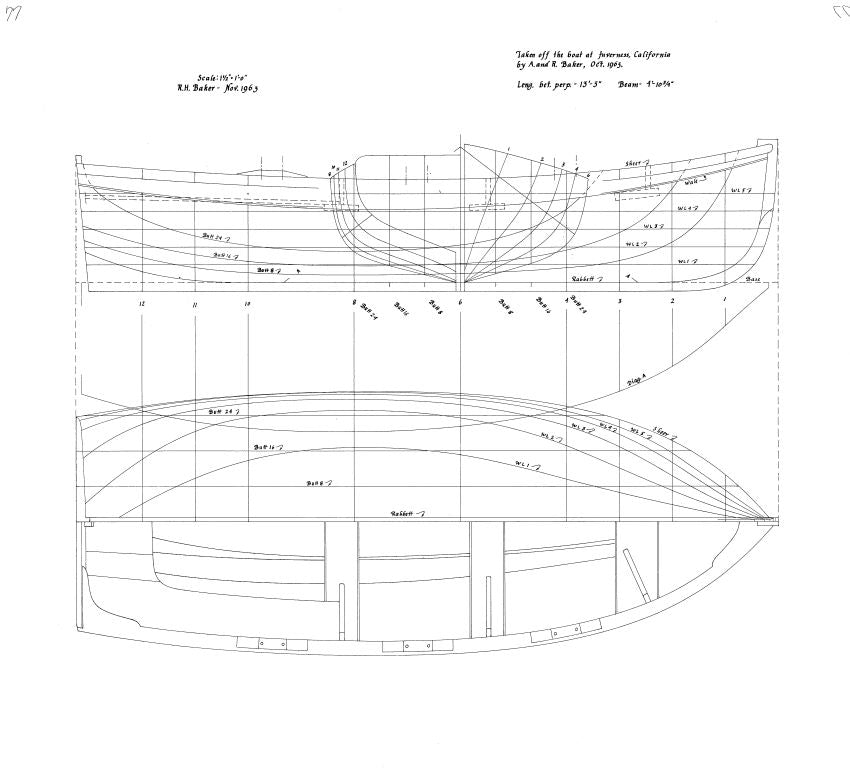 Yawl Boat #16/#77