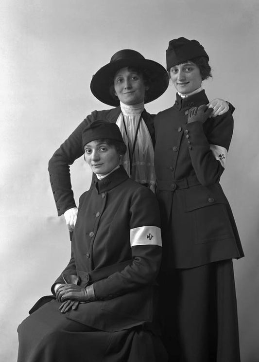 Telephone Operators in U.S. Uniform, 1917