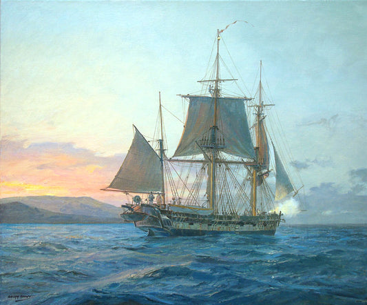 HMS BEAGLE off Galapagos G/C  - SKU 1043752