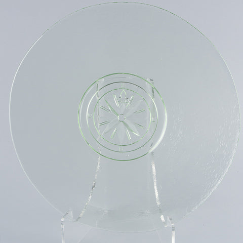Compass Rose Platter- Lt. Green