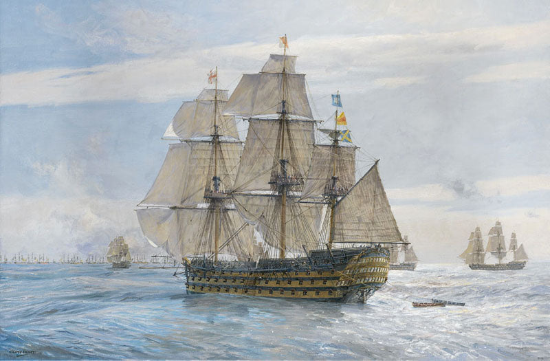 England Expects, HMS Victory - Gicleé on paper - SKU 1043777