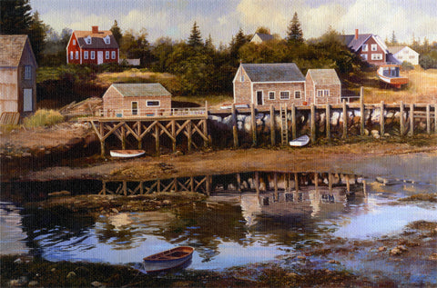 1039714 LOW TIDE, PORT CLYDE