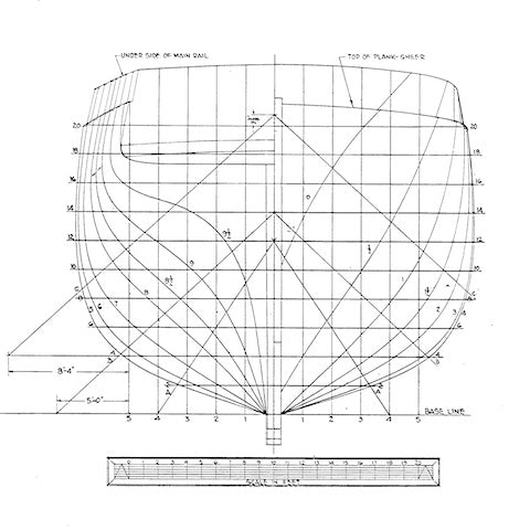 Charles W. Morgan sections