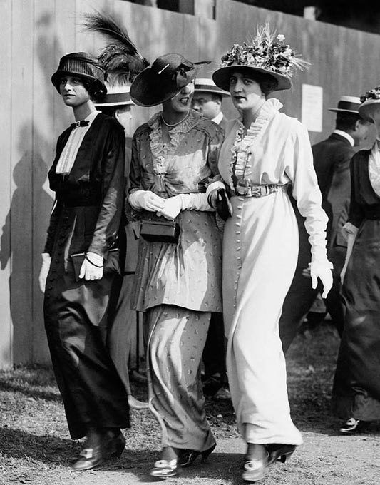 Three Women at the Polo Matches, 1916