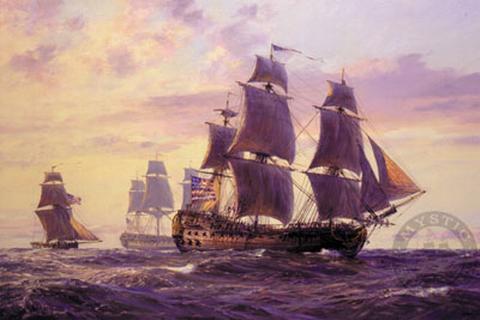 Bonhomme Richard Litho RE s/n