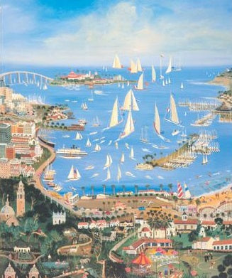 1007665 San Diego America's Cup (poster)