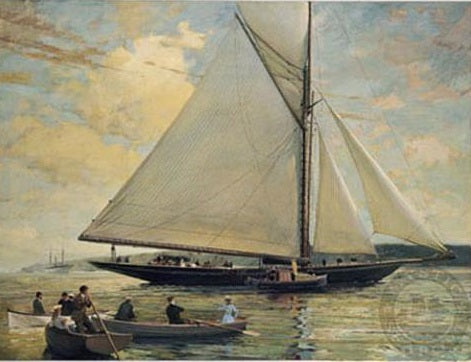 1007834 ROYAL OUTING s/n Lithograph