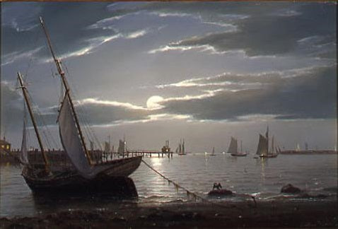 FULL MOON ON THE BAY