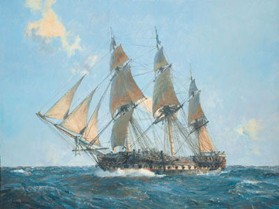 USS UNITED STATES s/n Lithograph - SKU 1039505