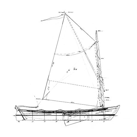 16' 7" Staten Island Skiff