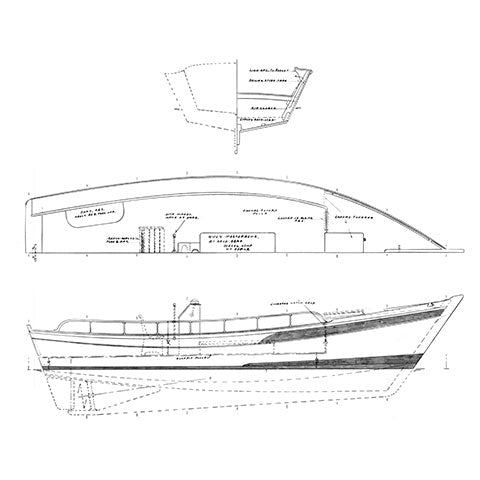 25' Heavy Motor Skiff