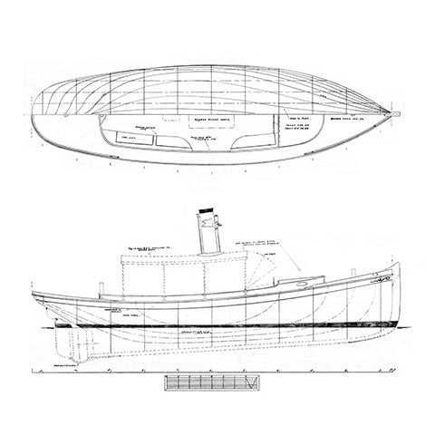 32' 8"  Steam Launch