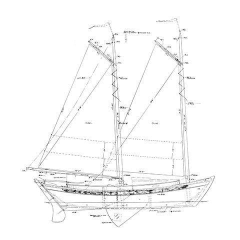 26' 6" Cowhorn Dory. TRUDY