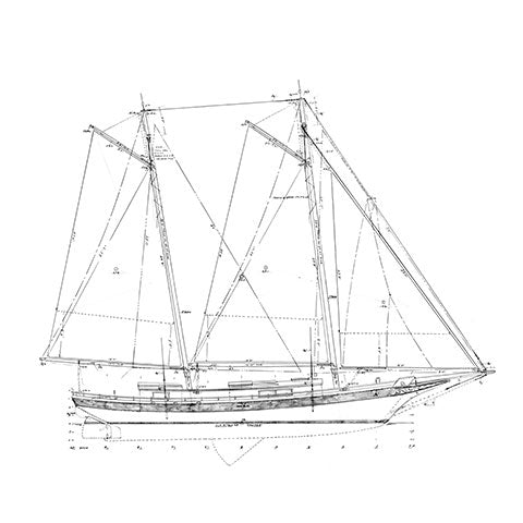 40' 6" Wabun-Type Sharpie