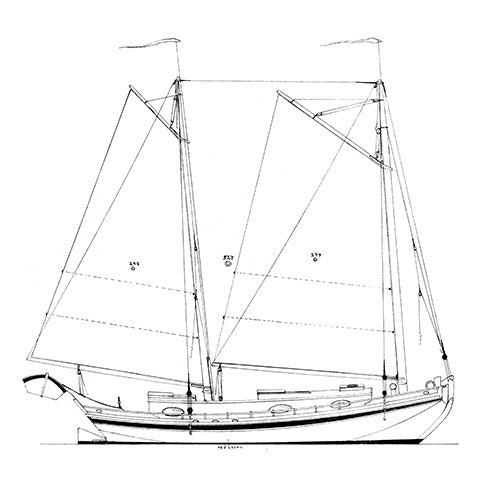 32' Periauger Scow