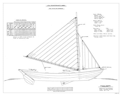 Swampscott Sailing Dory