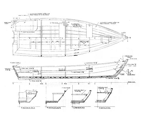 A. R. True, Dory Skiff