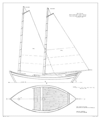 GLORY ANNA II, Block Island Cowhorn Reproduction