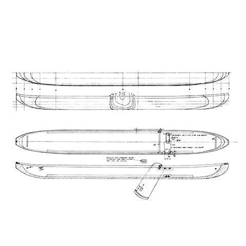 Oyster Tonging Dugout Canoe