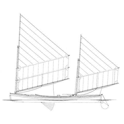 ARGONAUT, Sailing Canoe Rushton Vesper Model