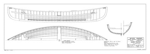 Peapod From Deer Isle, Maine Sheet 2 of 2