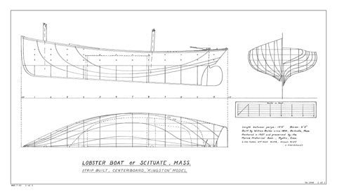 Kingston Lobster Boat by W. Bates