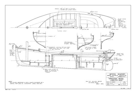 Kingston Lobster Boat by W. Bates