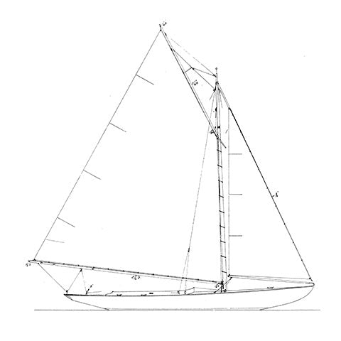 FIDDLER, Herreshoff, Buzzards Bay 15