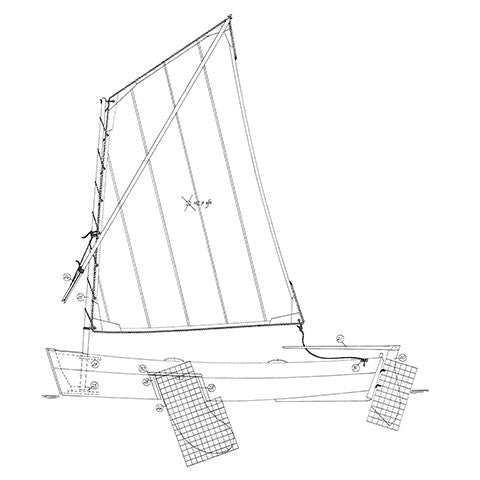 WILBUR, Flat Iron Skiff