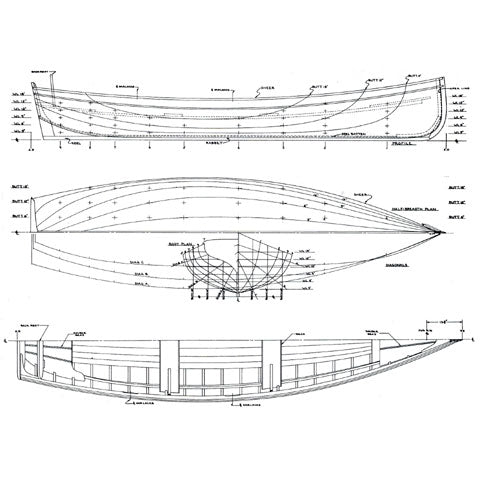 Whitehall Type Pulling Boat