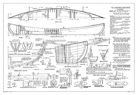 CLOTILDE, St. Lawrence River Skiff