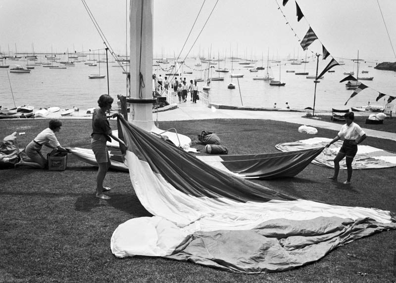 Collected Sails Drying Sails, 1961 – Mystic Seaport Collection Store