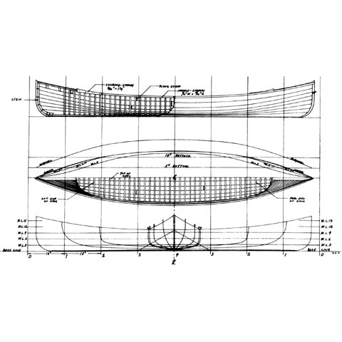 Vaux Junior,  Rushton Decked Canoe
