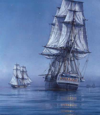 BECALMED ON BLOCKADE