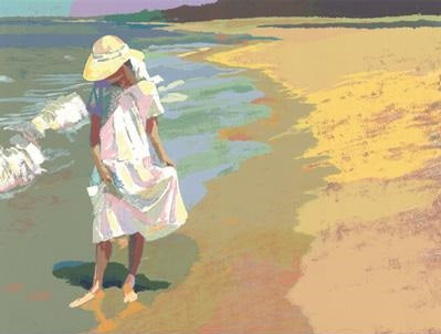 1007397 BEACHCOMBER s/n Serigraph