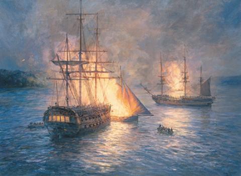 1019359 Fireships on the Hudson RE