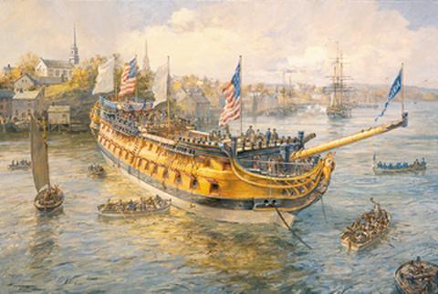 1019361 Launching Day USS America RE