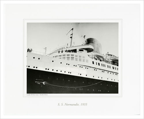 S.S. NORMANDIE, 1935