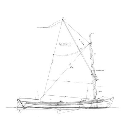 DIXIE BELL Flat Bottom Skiff