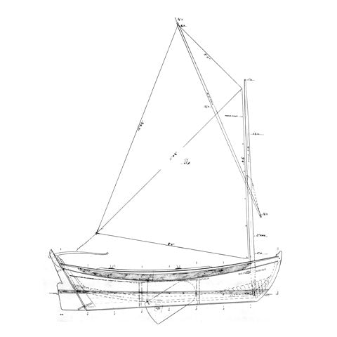 Vee Bottom Yawlboat 